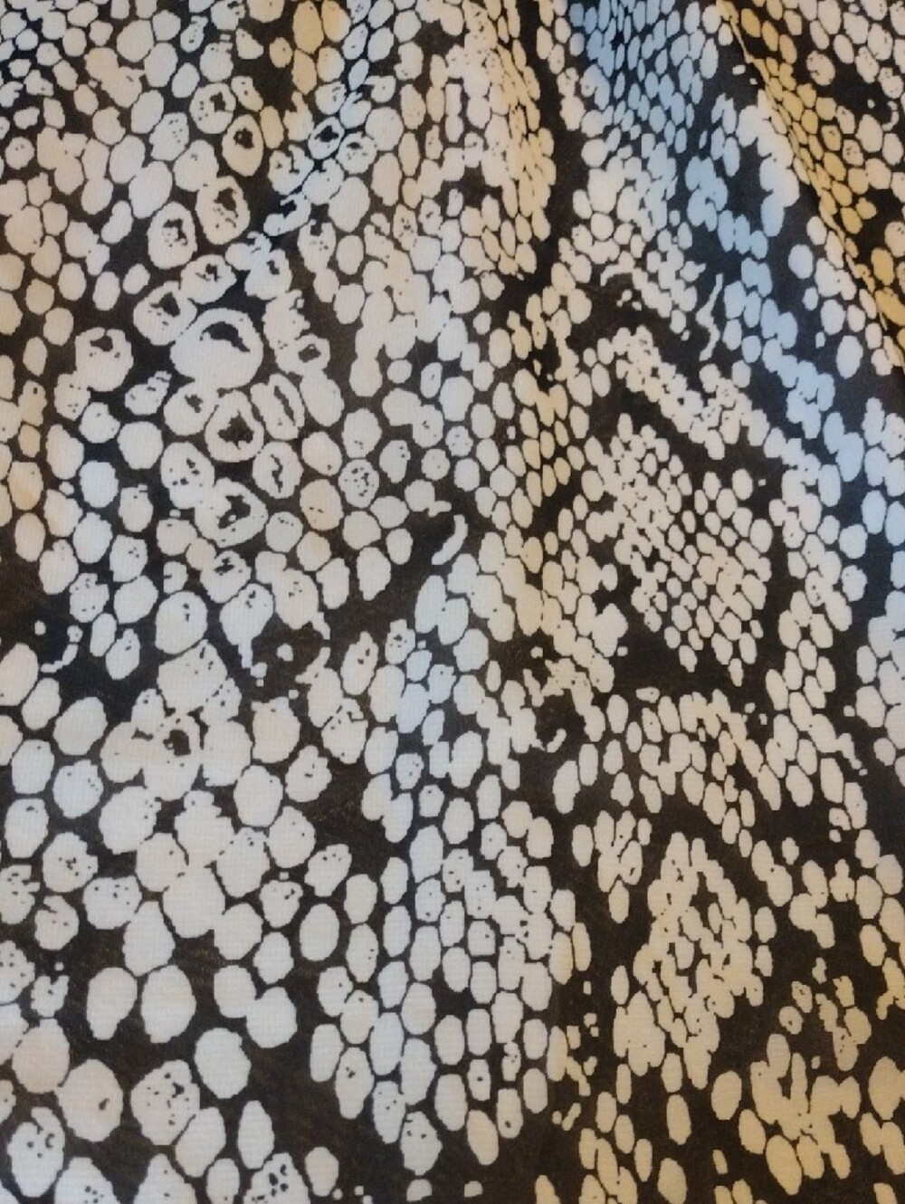 Madison Cream And Black Silk Blouse - Picture 5 of 11